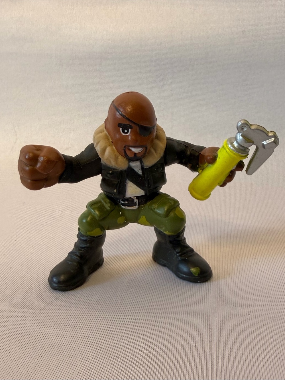 Hasbro Marvel Super Hero Squad Wave 5 ULTIMATE NICK FURY Figure Hasbro 2 inch
